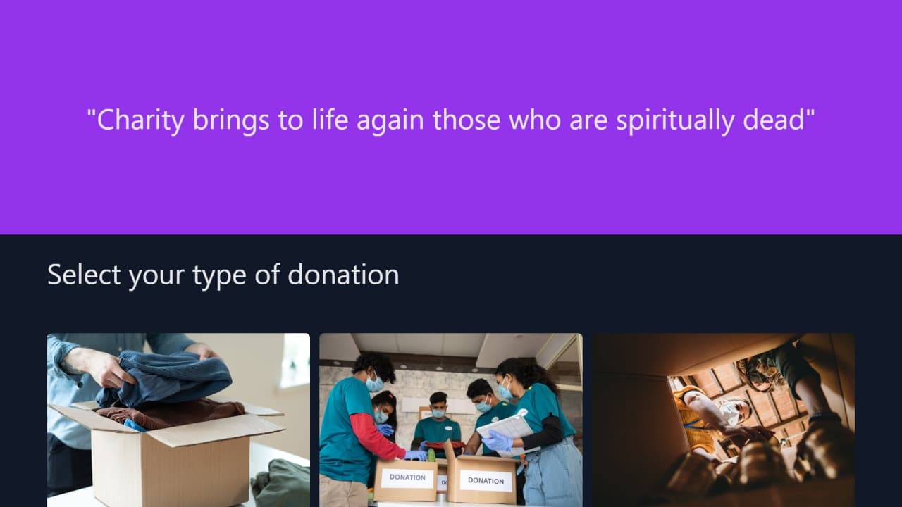 Donation Box Image